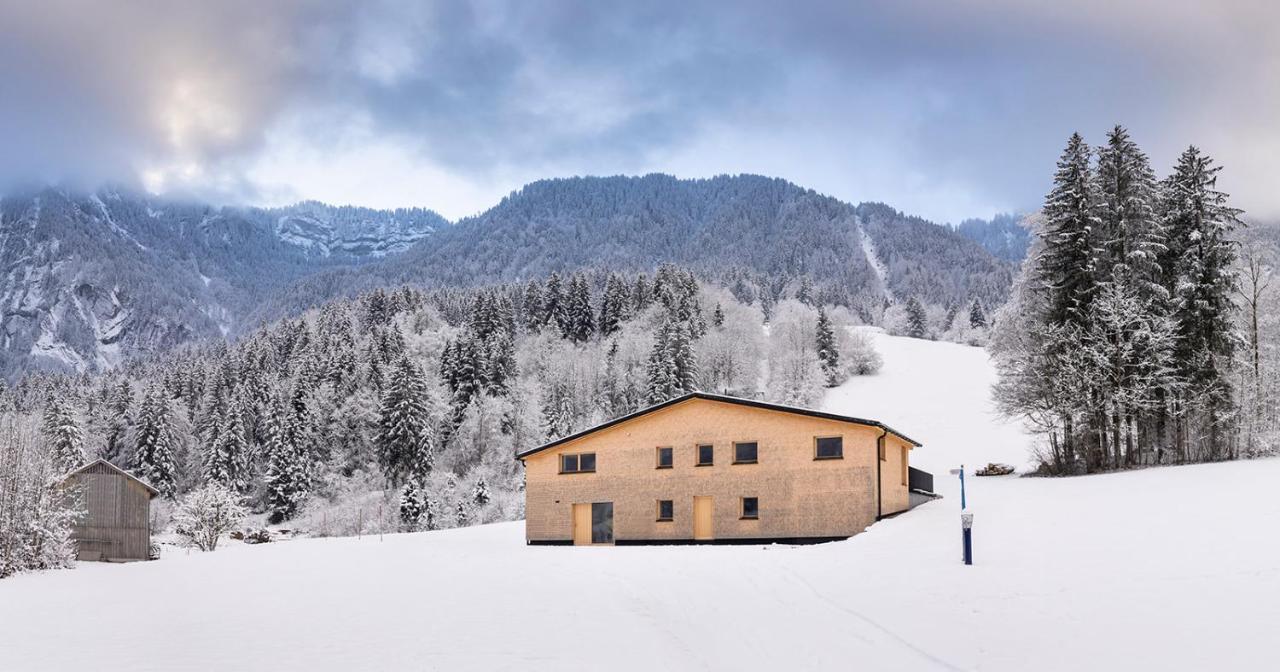 Ferienhaus Schihuette Mellau Villa Exterior photo